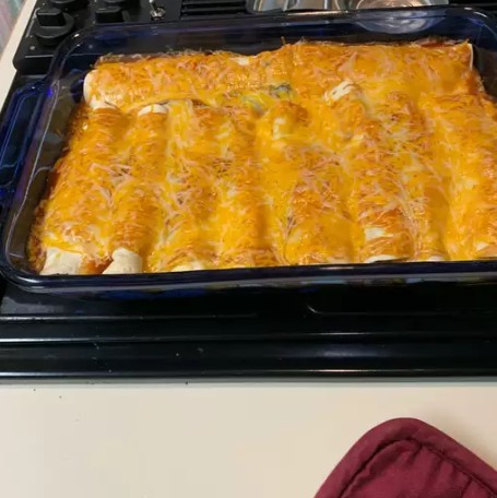 Spinach Enchiladas