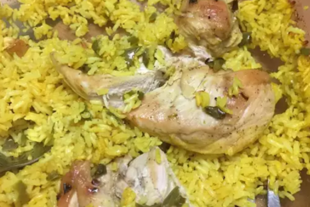 Chicken Yellow Rice Recipe