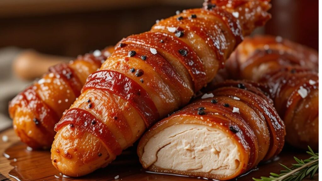Bacon Brown Sugar Chicken Tenders