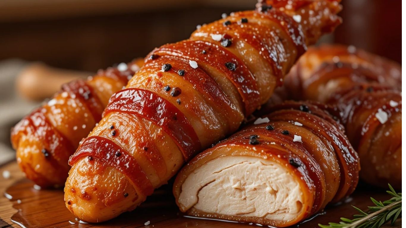 Bacon Brown Sugar Chicken Tenders